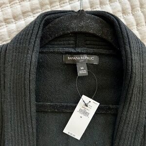 Banana Republic - Open Cardigan - Black - Size Medium